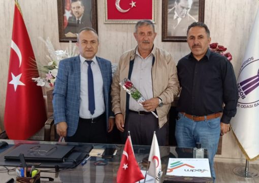 Sorgun İlçe Müftülüğün den Ahilik Haftası dolayısıyla Esnaf Odasına ziyaret.