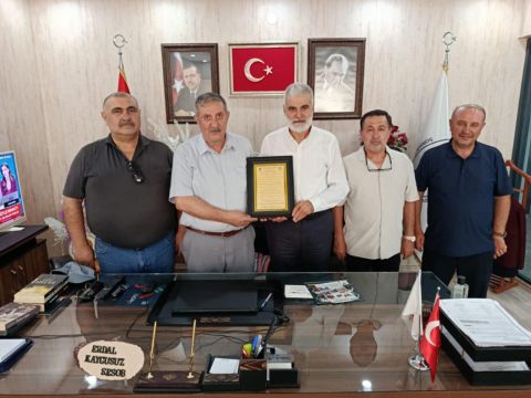 Sorgun Ecdada Vefa Derneği'nden Esnaf ve Sanatkarlar Odası'na Ziyaret